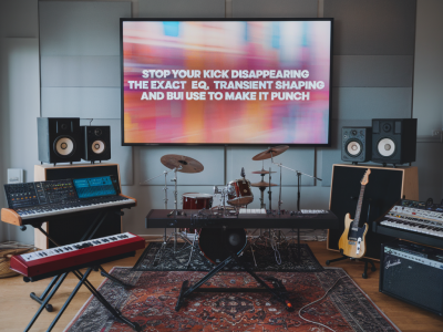 Stop your kick disappearing: the exact eq, transient shaping and buss routing I use to make it punch