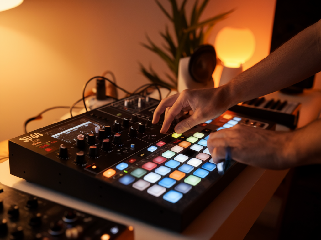 How to create convincing lo-fi drum beats using an sp-404 workflow