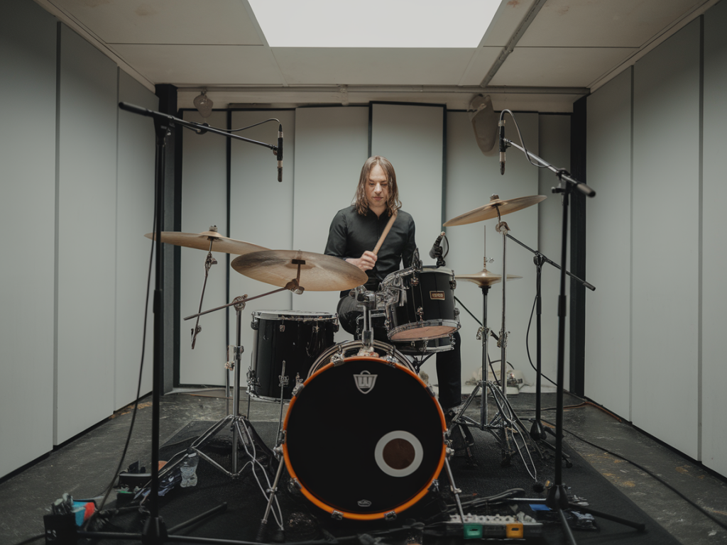 The exact dampening tricks that save a kit from ringing in small live rooms