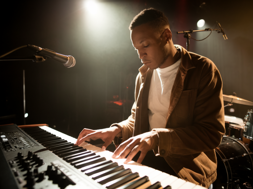 How to write neo-soul ghost-note patterns that sit under vocals without stealing the mix