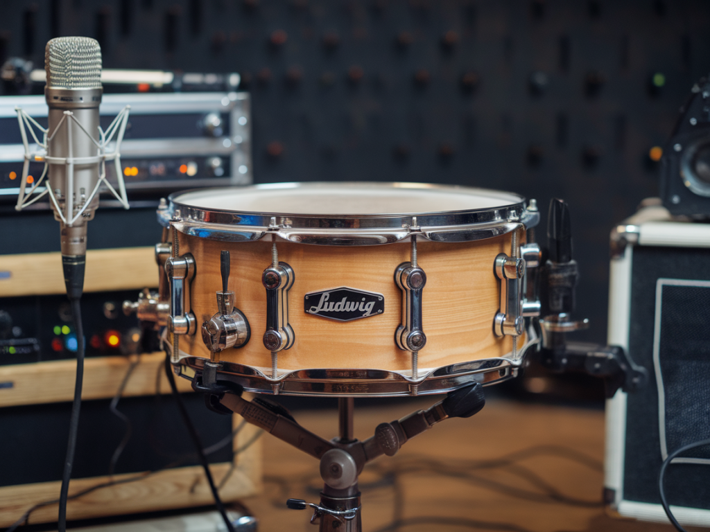 How to make a vintage ludwig snare cut through modern pop mixes without sounding harsh